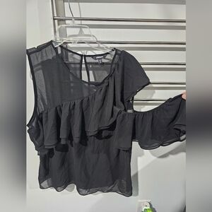 Express Ruffle Top